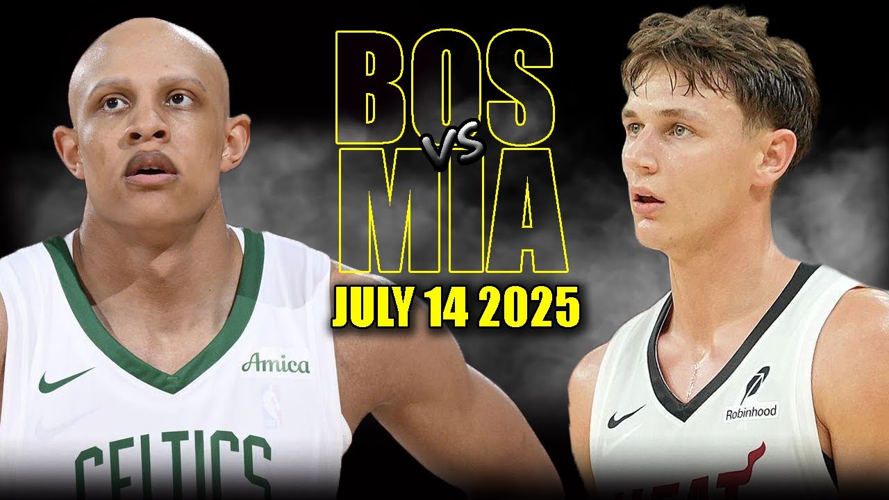 Boston Celtics vs Miami Heat Full Game Highlights - July 14, 2025 | NBA Summer League California