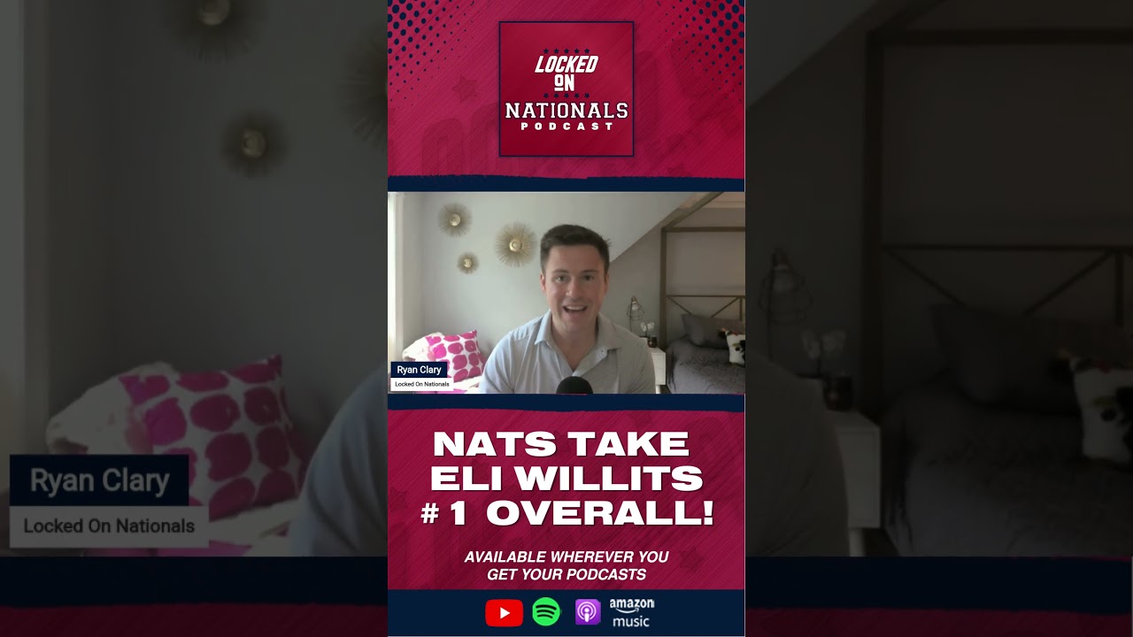 The Washington Nationals STUN Baseball Again Selecting Eli Willits Over Ethan Holliday! #MLBDraft