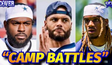 Dallas Cowboys Training CAMP BATTLES gonna shape this TEAM!