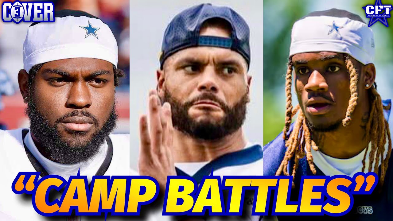 Dallas Cowboys Training CAMP BATTLES gonna shape this TEAM!