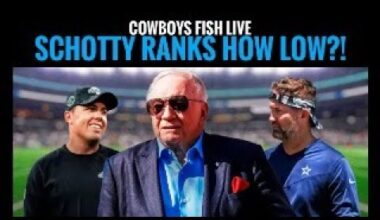 #DallasCowboys Fish AM Report LIVE: How Low Does 'Schotty' Rank?! Yikes!