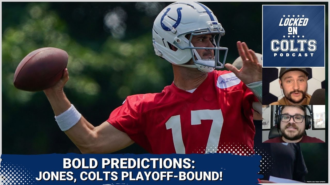 Indianapolis Colts BOLD PREDICTIONS: Daniel Jones Breaks Playoff Drought