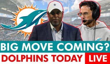 Dolphins Rumors Live: BIG Move Coming? Miami Getting Screwed By NFL + Dolphins Get Exciting News