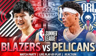Portland Trail Blazers vs New Orleans Pelicans | Livestream | Play-by-Play | Live Feed