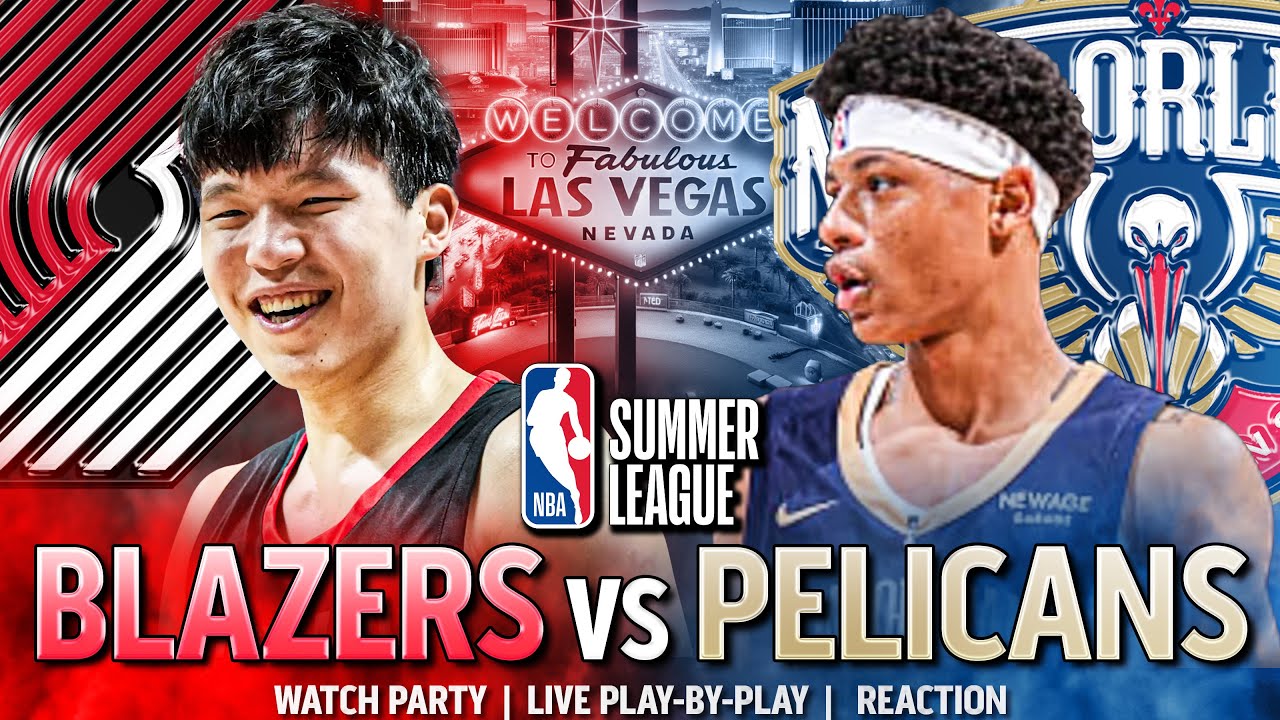 Portland Trail Blazers vs New Orleans Pelicans | Livestream | Play-by-Play | Live Feed