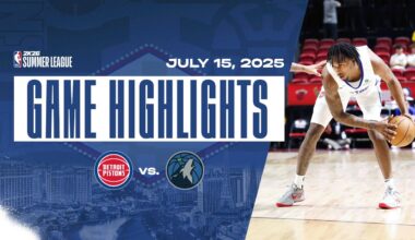 GAME HIGHLIGHTS | Detroit Pistons vs Minnesota T-Wolves | NBA 2K26 Summer League