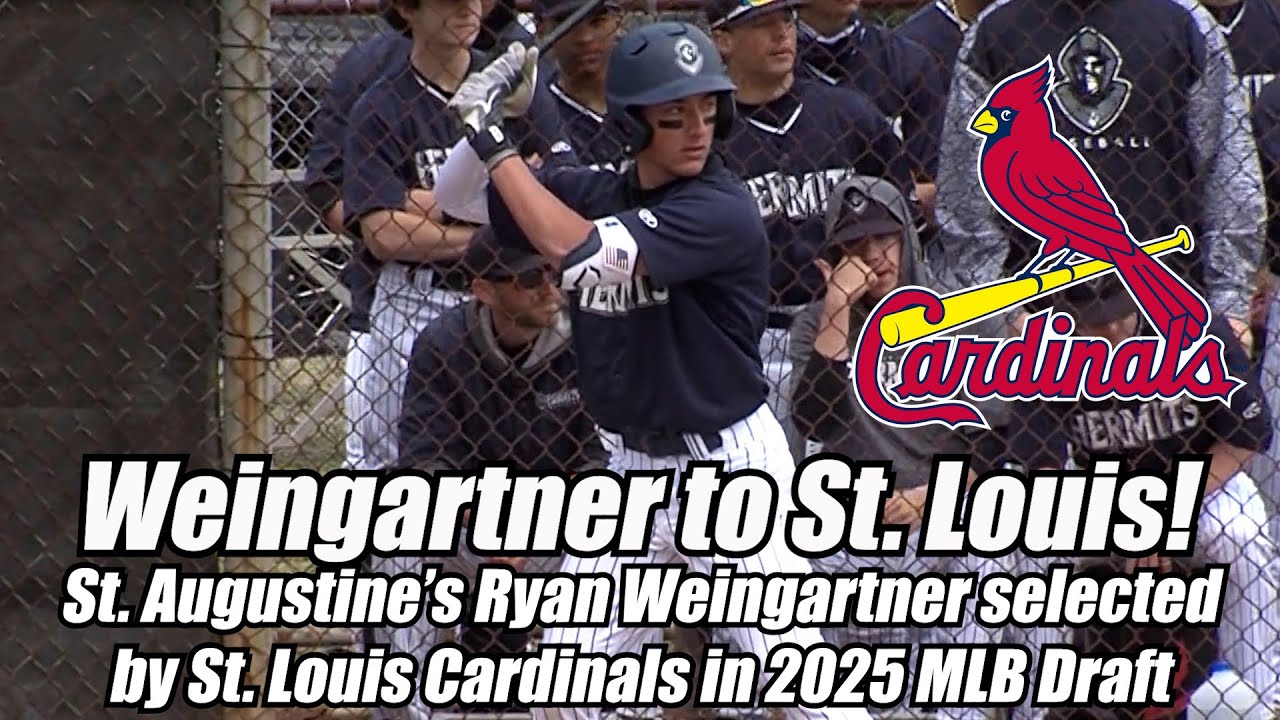 Ryan Weingartner | St. Louis Cardinals 8th Round Pick | St. Augustine Class of 2022 | 2025 MLB Draft