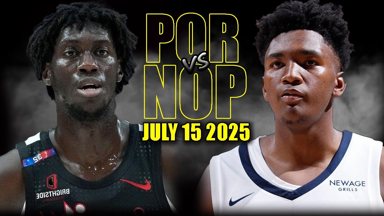 Portland Trail Blazers vs New Orleans Pelicans Full Game Highlights - July 15 | NBA Summer League