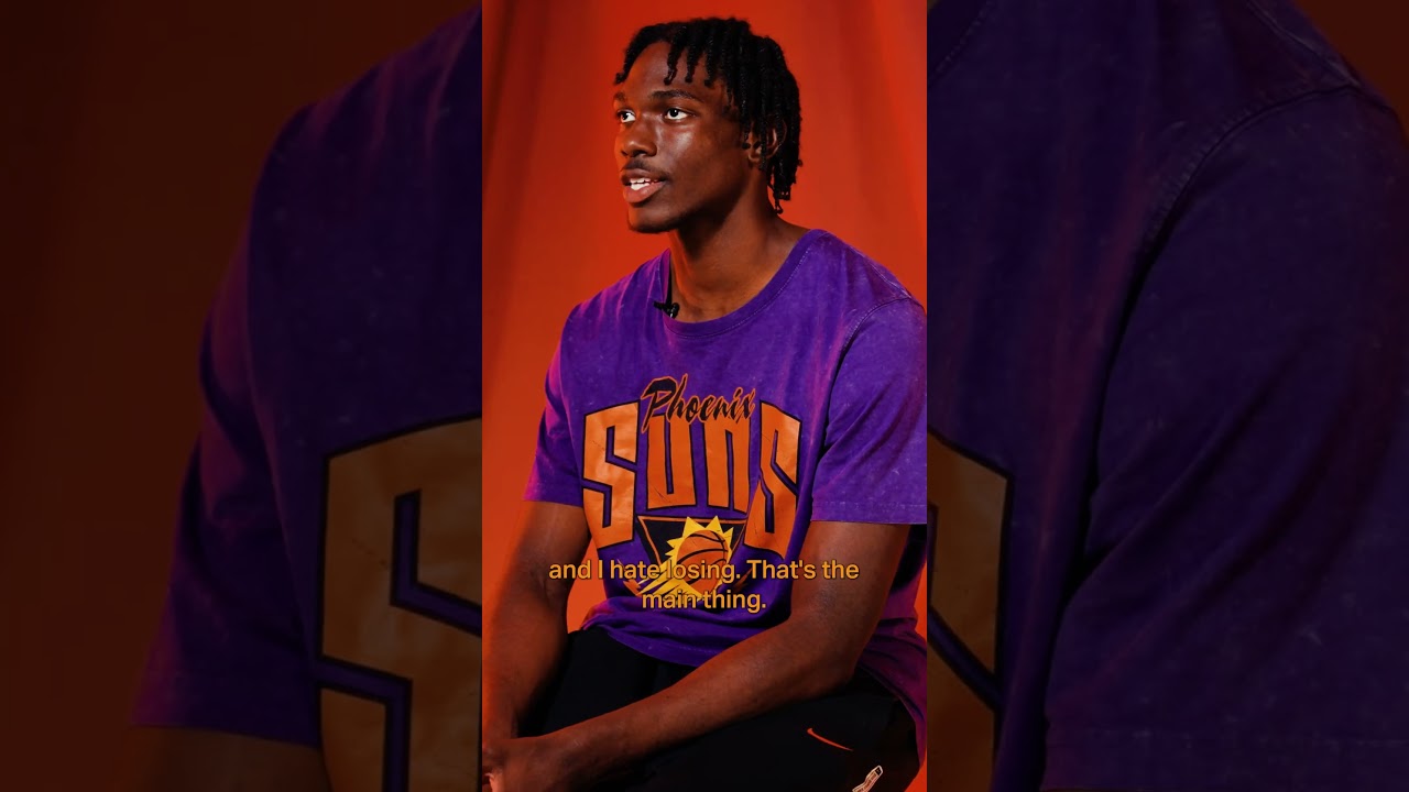 "I just want [Suns fans] to know I play hard." 🗣️ Rasheer Fleming #shorts | Phoenix Suns