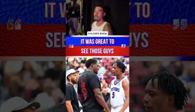 Pistons Young Stars Showing SUPPORT At Summer League!