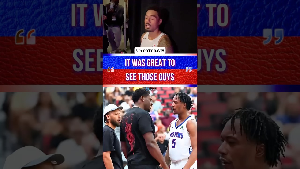 Pistons Young Stars Showing SUPPORT At Summer League!