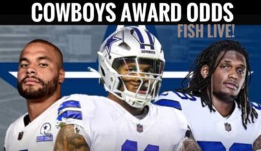 #DallasCowboys Fish AM LIVE Report: Award Odds for Dak, Micah, CeeDee ... and Blue?