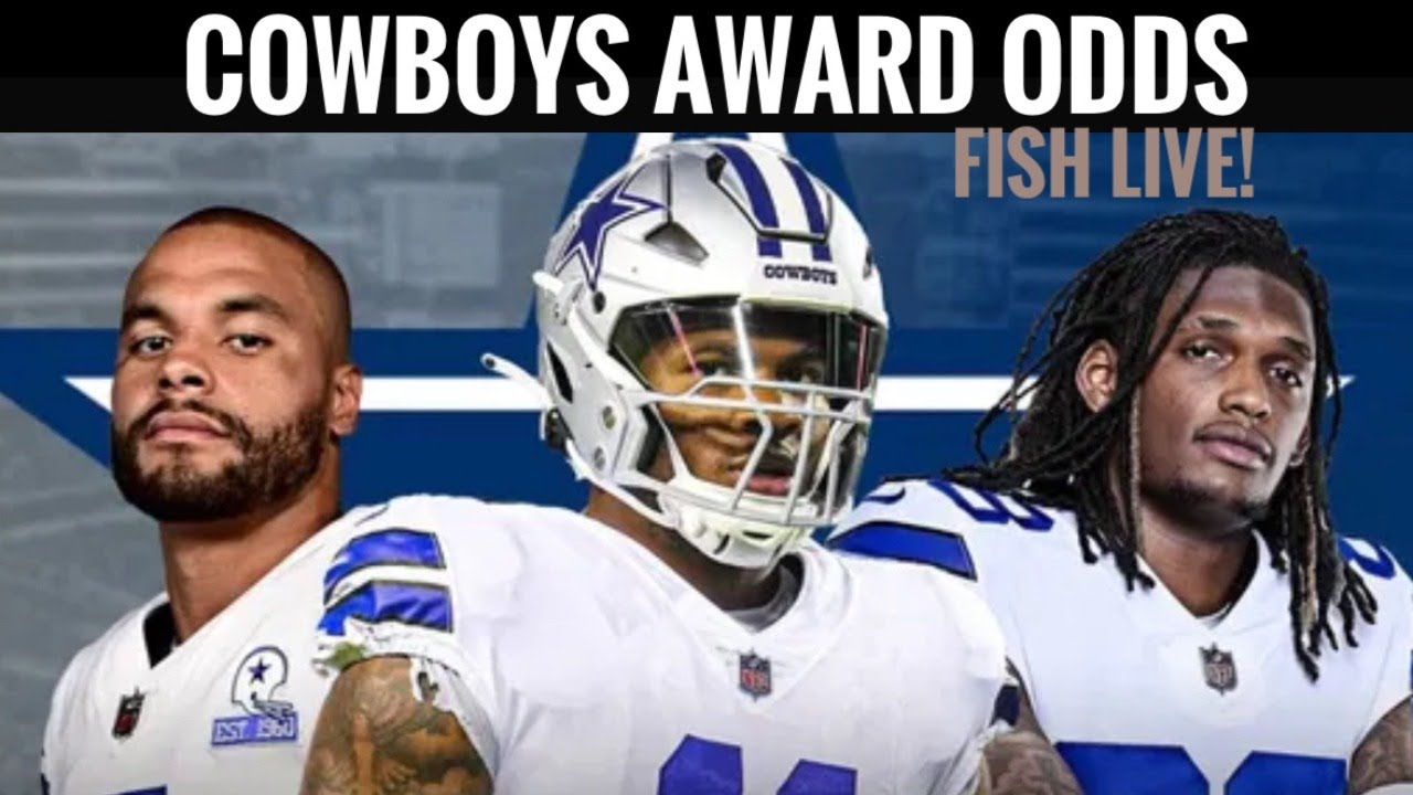 #DallasCowboys Fish AM LIVE Report: Award Odds for Dak, Micah, CeeDee ... and Blue?