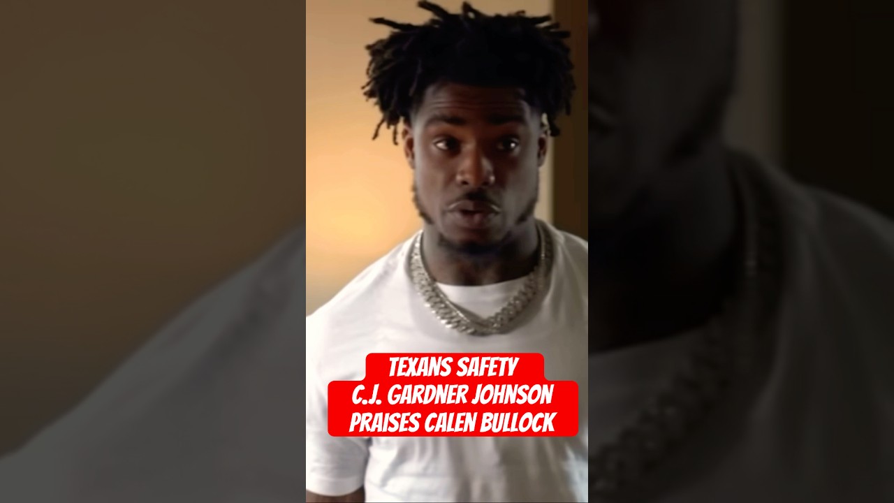 Texans Safety C.J. Gardner Johnson Praises Texans Defense #nfl #nflnews #nflupdates #houstontexans