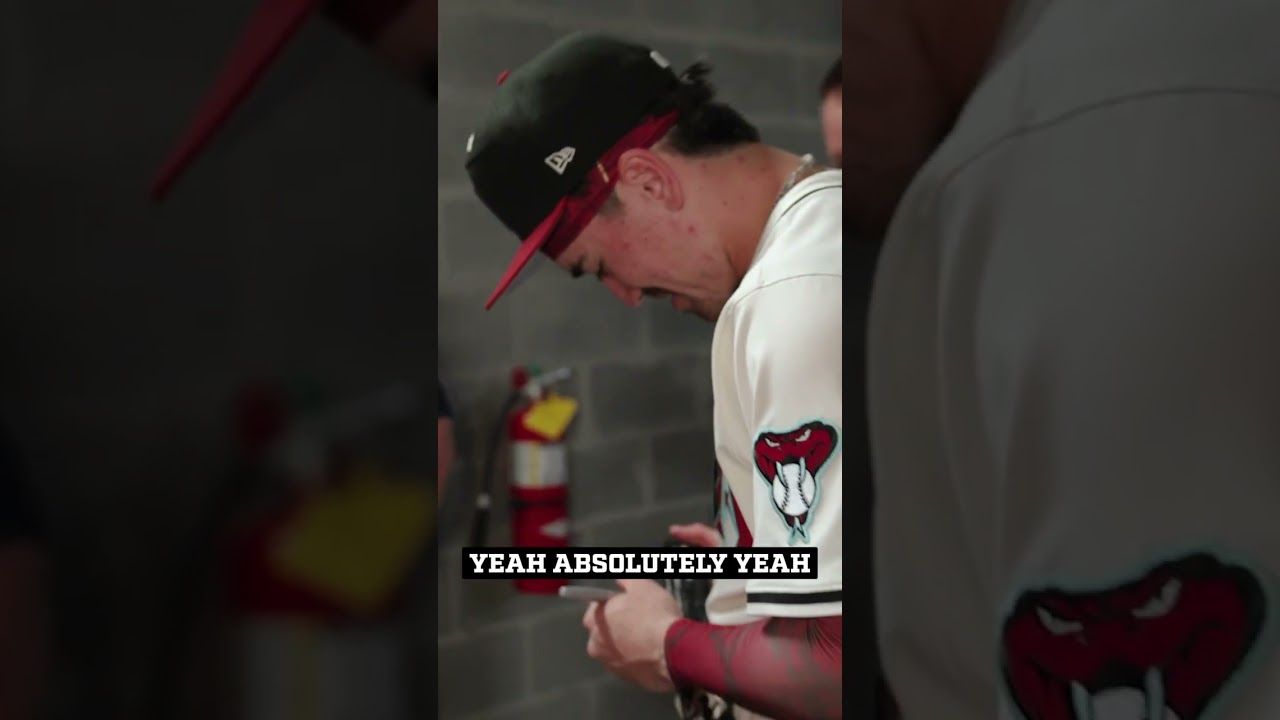 Corbin Carroll got his All-Star Game home run ball back 🥹 #baseball