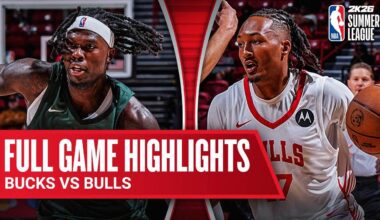 BUCKS vs BULLS | NBA SUMMER LEAGUE | FULL GAME HIGHLIGHTS | July 16, 2025