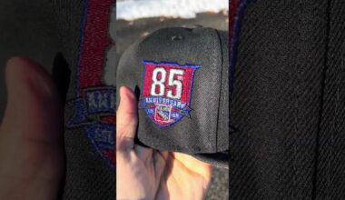 New York Rangers 85TH Anniversary New Era 59Fifty Fitted Hat 💣🤠
