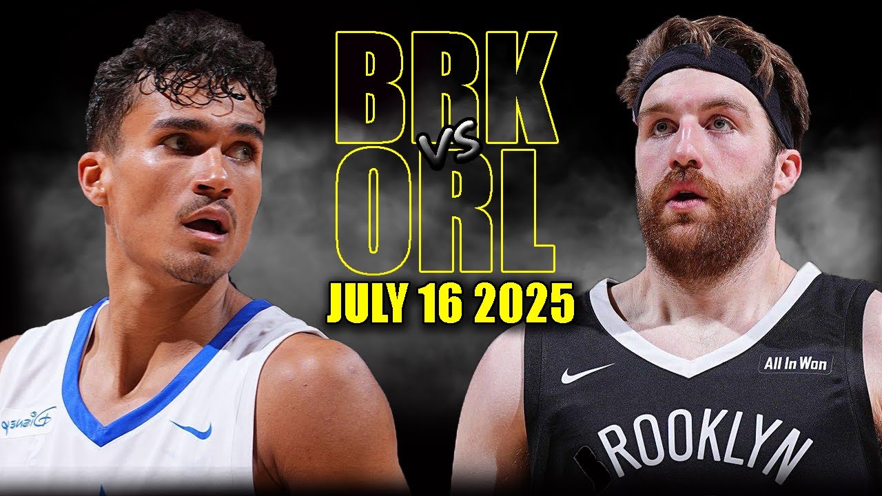 Brooklyn Nets vs Orlando Magic Full Game Highlights - July 16, 2025 | NBA Summer League California