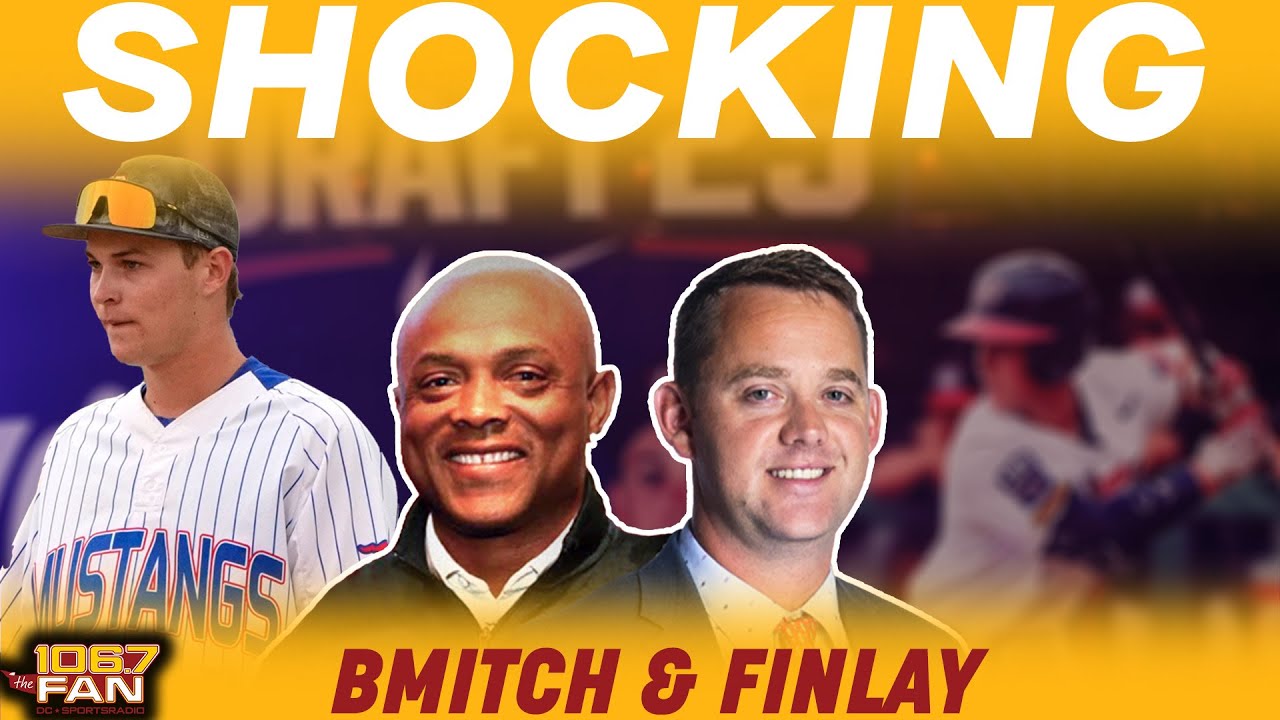 The Nationals Surprised Everyone With No. 1 Pick I BMitch & Finlay