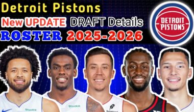Detroit Pistons ROSTER UPDATE | POSSIBLE STARTING LINEUP 2025-2026 | NBA NEW UPDATE