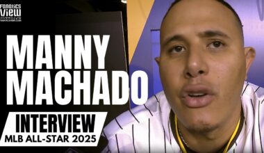 Manny Machado Discute La Temporada de San Diego Padres y el Juego de Estrellas de la MLB 2025