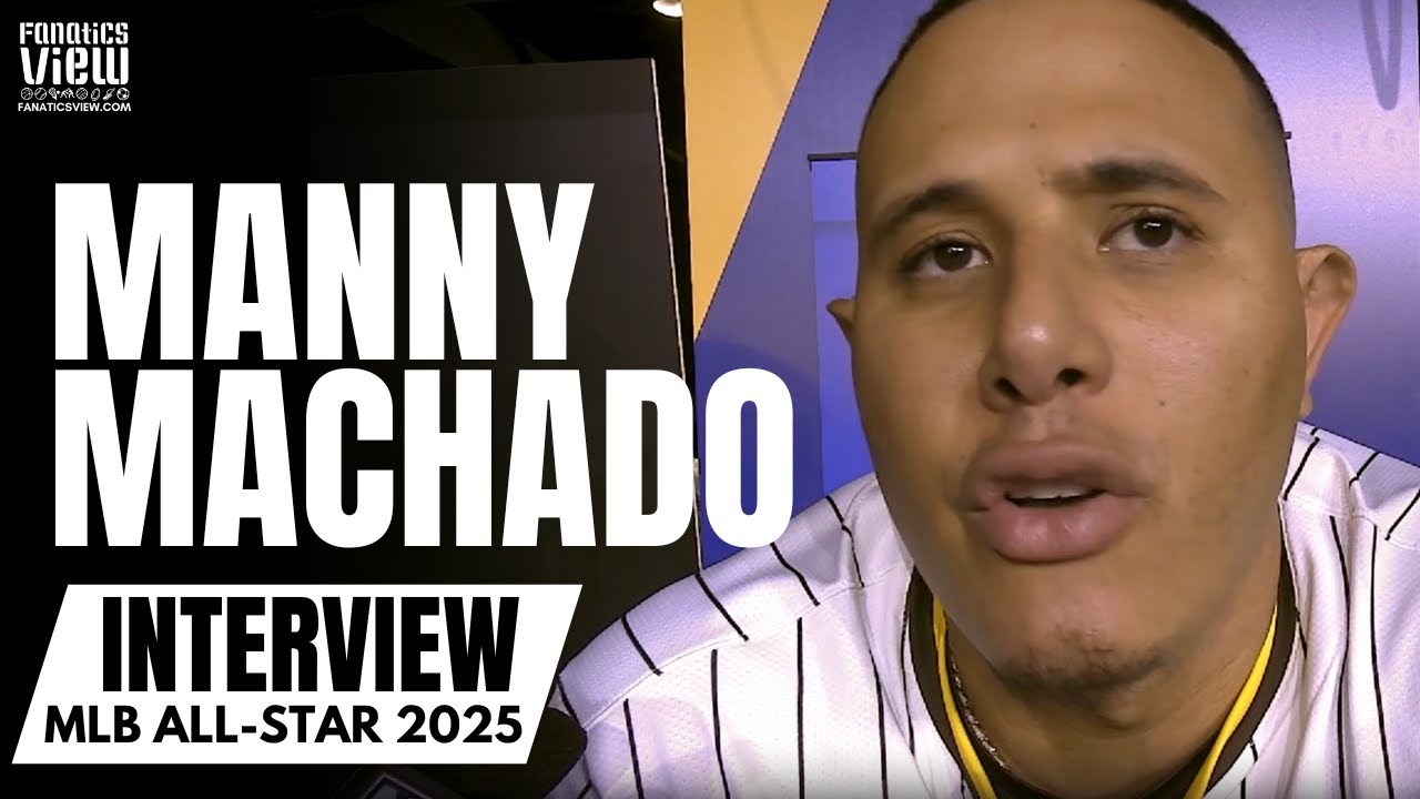 Manny Machado Discute La Temporada de San Diego Padres y el Juego de Estrellas de la MLB 2025