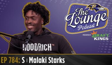 Malaki Starks Joins The Lounge | Baltimore Ravens
