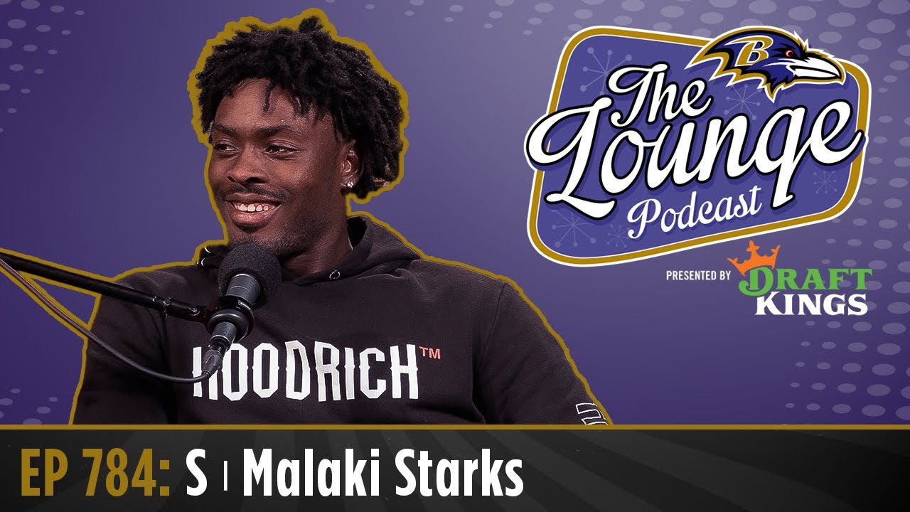 Malaki Starks Joins The Lounge | Baltimore Ravens