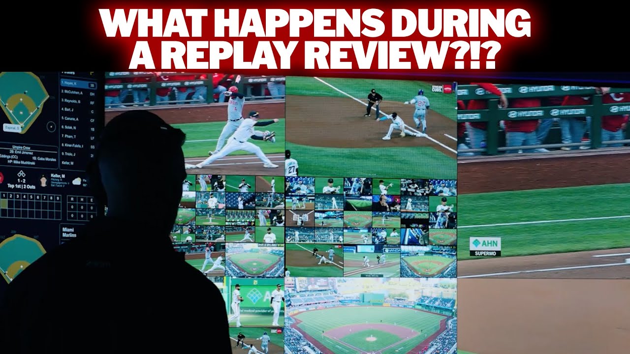 MLB Replay Room EXCLUSIVE look! (What happens when a call is challenged?)