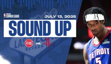 Ron Holland II Post Game Media vs. Houston | 2025 Summer League