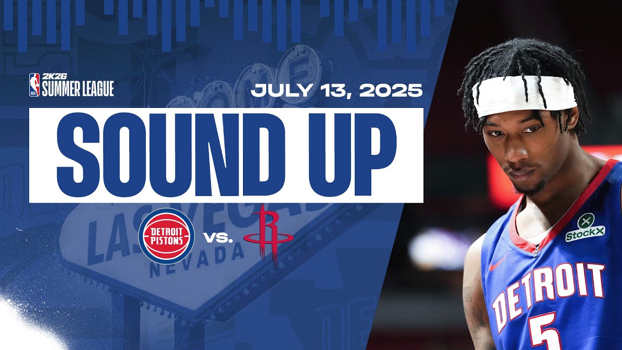 Ron Holland II Post Game Media vs. Houston | 2025 Summer League