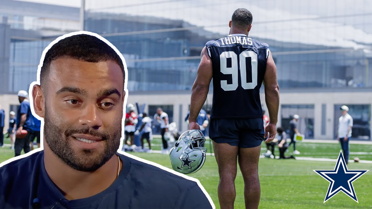 Solomon Thomas and Tommy Yarrish Interview | Dallas Cowboys 2025
