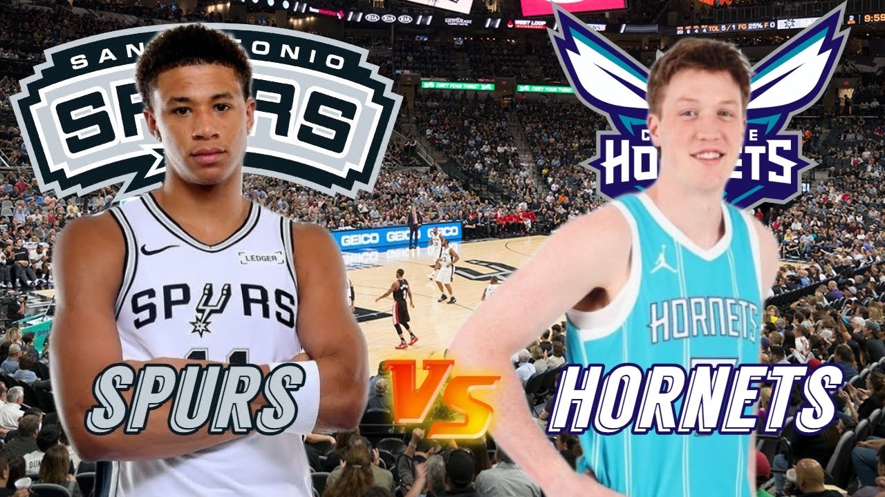 San Antonio Spurs vs Charlotte Hornets Live Play by Play & Scoreboard