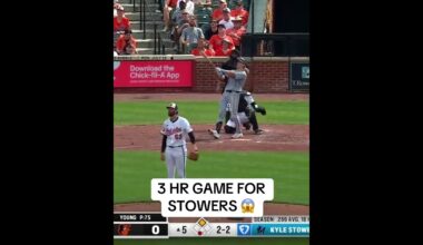 The Marlins celebrated Stowers’ 3-HR game 😂