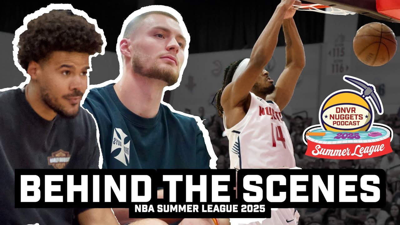 Courtside: Cam Johnson, Christian Braun & More Nuggets At NBA Summer League 2025