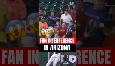 OUT OF CONTROL? Diamondbacks Fan Interferes for FIFTH Time?