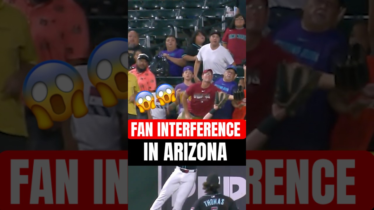 OUT OF CONTROL? Diamondbacks Fan Interferes for FIFTH Time?