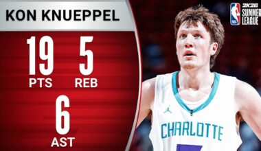 Kon Knueppel Was Doing It All vs Spurs 🔥 | July 17, 2025