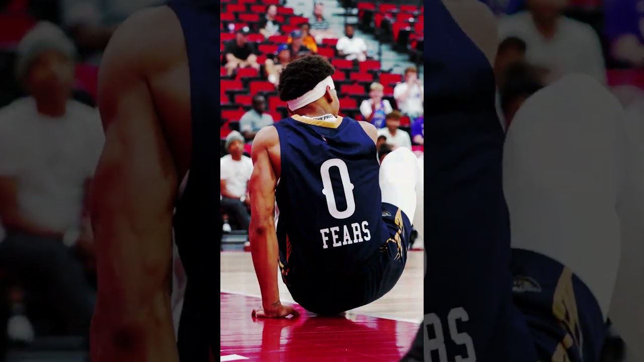 Jeremiah Fears Handles vs. OKC Thunder #pelicans #nba #summerleague