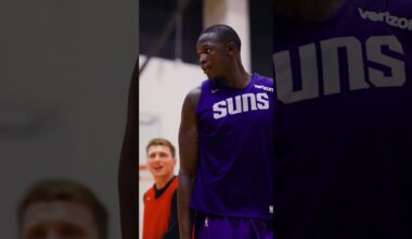 Always working. #shorts | Phoenix Suns | Khaman Maluach