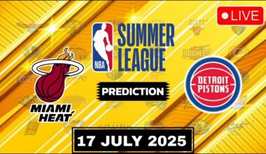 Miami Heat VS Detroit Pistons | NBA Summer League Match Prediction