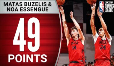 Buzelis (28 PTS) & Essengue (21 PTS) Were COOKING! | July 14, 2025