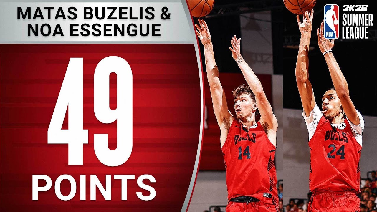 Buzelis (28 PTS) & Essengue (21 PTS) Were COOKING! | July 14, 2025