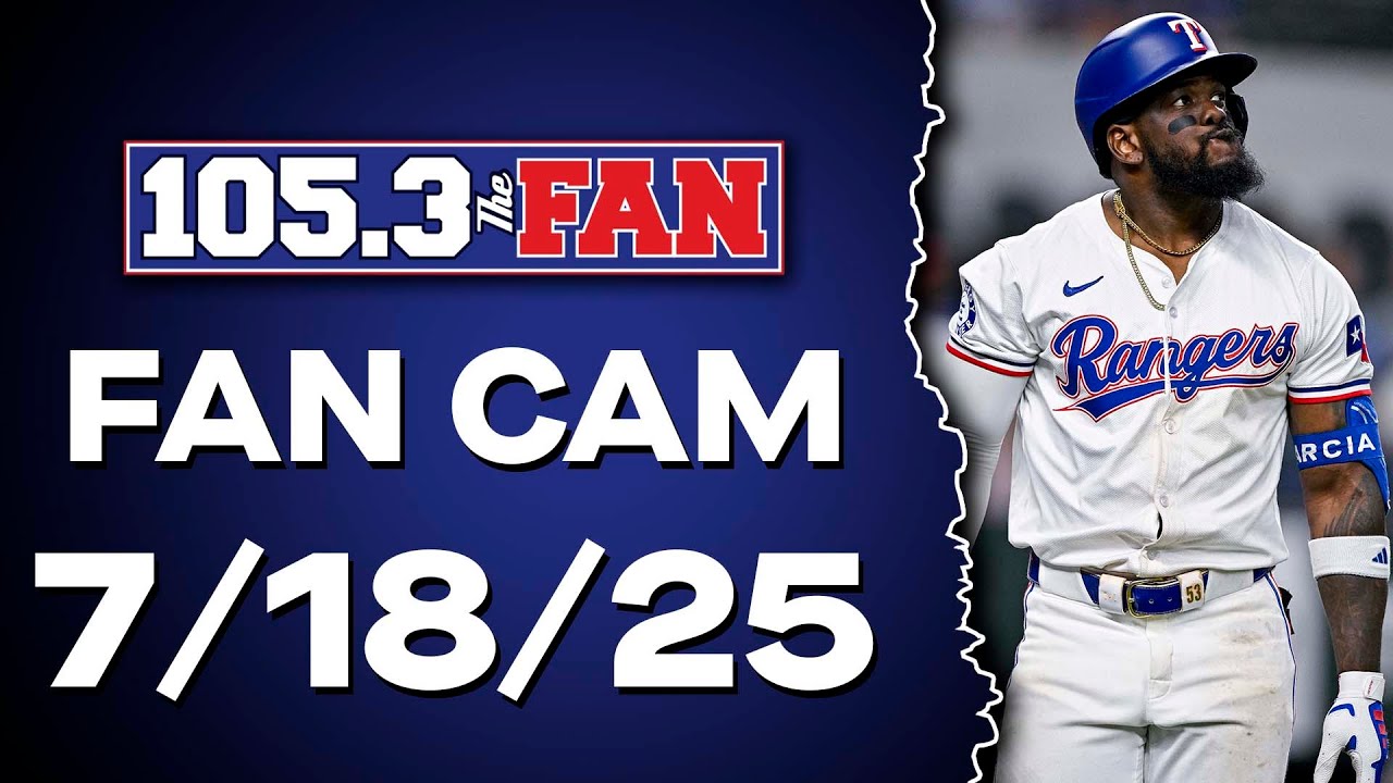Rangers Kick Off The 2nd Half Of The Season Tonight Against The Tigers | Fan Cam 7/18/2025