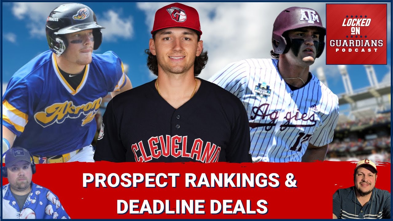 Cleveland Guardians Post-Draft PROSPECT RANKINGS Risers & Fallers | Trades the Guardians SHOULD Make