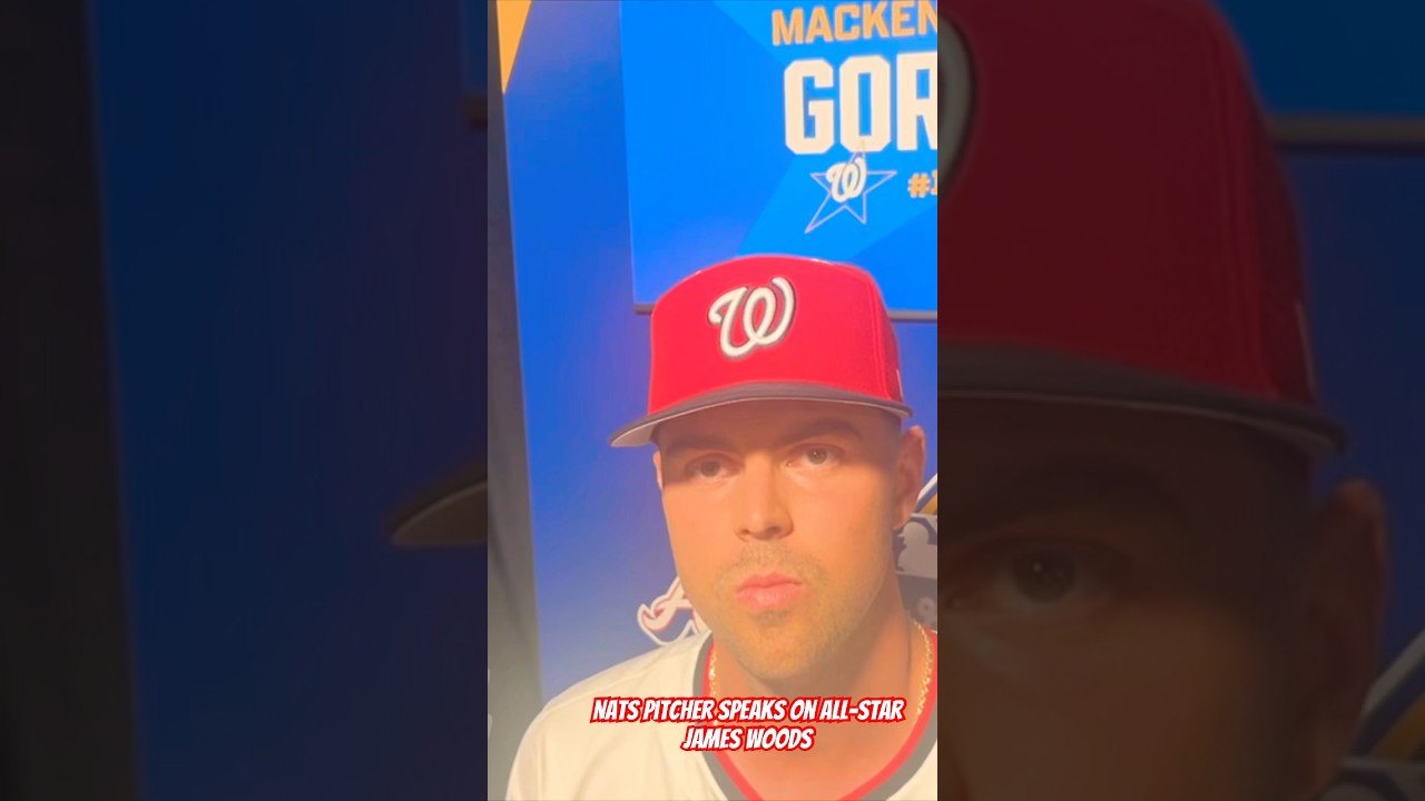 Washington Nationals Pitcher Mackenzie Gore On His Teammate MLBbro James Wood