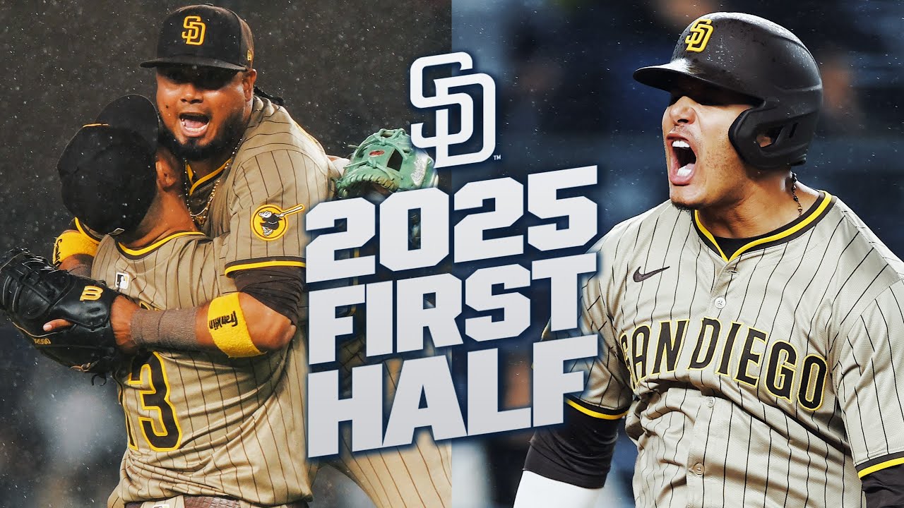San Diego Padres: 2025 First Half Highlights (Ft. Tatis, Manny Machado, Arraez, Merrill & MORE!)