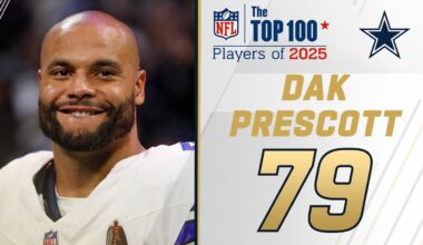 79: Dak Prescott (QB, Cowboys) | Top 100 Players of 2025