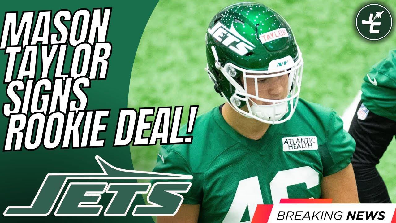 BREAKING: Mason Taylor SIGNS His Rookie Contract WIth The New York Jets!