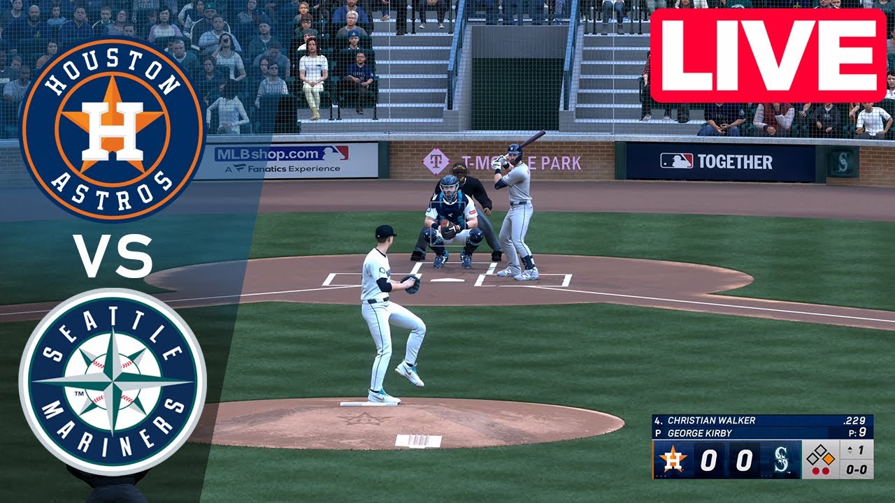 MLB LIVE🔴 Houston Astros vs Seattle Mariners - Jul 18, 2025 | Full Game MLB 2025 EN VIVO